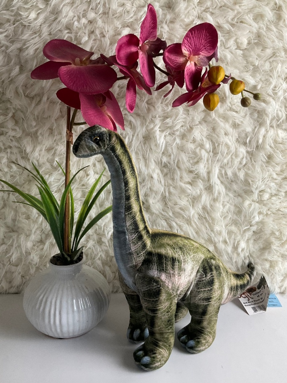 BRONTOSAURUS DINOSAUR STUFFED PLUSH TOY/STUFFED ANIMAL~NEW!